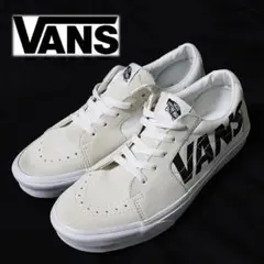 《VANS》新品 ビッグロゴ スエードレザー ローカットスニーカー 27cm