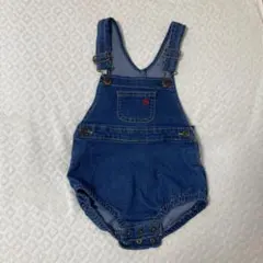 POLO デニムロンパース