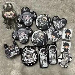 キャラクターアクリルカスタムビーズ ポップマート ロゴ 13個セット おまけ付き