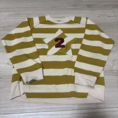 アプレレクール　トレーナー　ボーダー　星　130
