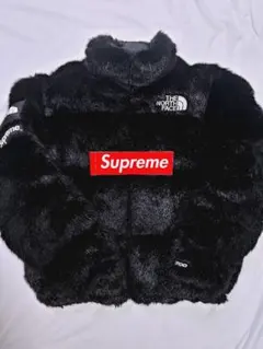 鑑定済 Supreme ノースフェイス Fur Nuptse M ゴリラ - メルカリ