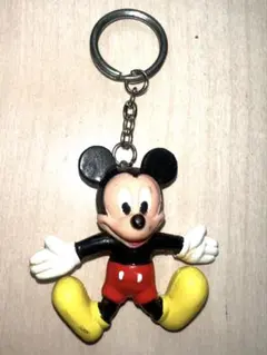 【レトロ品】ディズニー　ミッキーマウスキーホルダー