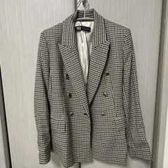 ZARA ジャケット 千鳥柄