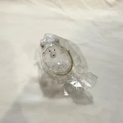 うちのこのけだまだま　犬　カプセルトイ　キーホルダー　白柴
