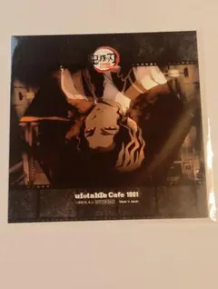 鬼滅の刃 鬼舞辻無惨 コースター柄ポストカード ワールドツアー