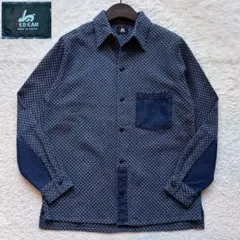 極美品✨レッドイヤー　インディゴシャツ　刺し子　デニムパッチワーク　M　21AW