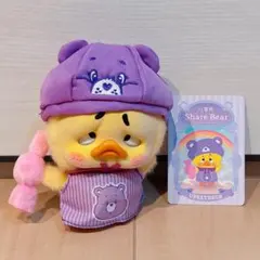 アップセットダック UPSETDUCK ケアベア コラボ 紫