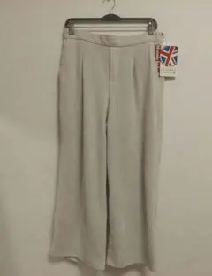 HK WORKS LONDON コーデュロイ ワイドパンツ LL 中白