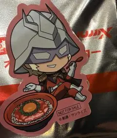 ジークアクス　　すき家　コラボ　ステッカー　シャア