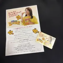 非売品⭐︎広瀬アリス 使用済みクオカード ヤマザキビスケット エアリアル