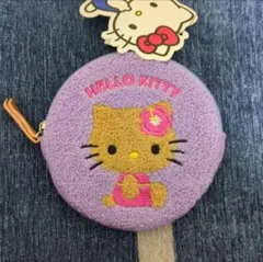 SANRIO　日焼けキティ　サークルさがらポーチ