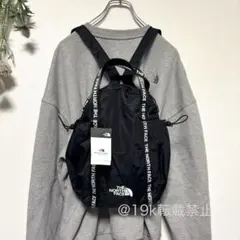新品｜ノースフェイス｜3wayリュック｜W MULTI PACK｜ロゴ刺繍｜黒