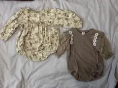 ベビーロンパース　２枚セット