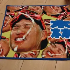 阪神タイガース　優勝記念　顔柄　シークレットビールかけフェイスタオル　森下翔太