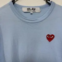 PLAY COMME des GARÇONS Tシャツ ライトブルー L