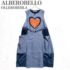 ♤アルベロベロ オレボレブラ♤七分袖 シャツチュニック ワンピース