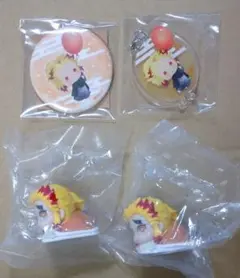 セット 鬼滅の刃 煉獄 千寿郎 アクリルチャーム 缶バッジ おねむたん