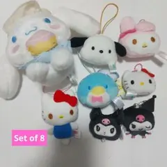 サンリオキャラクターズ × ろまきゅん マスコット 7個セット - メルカリ