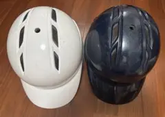 ZETT ゼット 野球 少年軟式打者用ヘルメット 両耳付 2個セットのサムネイル