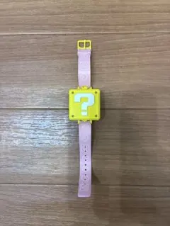新品　任天堂 マリオウォッチコレクション　？ブロック　ピーチ姫 デジタル時計
