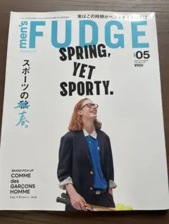 men's FUDGE 2026年5月号 vol.181
