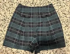 franche lippee チェックショートパンツ