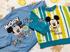 ミッキー Mickey トップス 2着 90cm