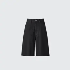 ユニクロ デニムバミューダショーツ 24