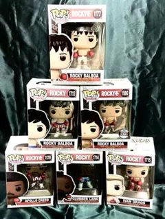 Funko POP! ロッキー フィギュア 6体セット スタローンのサムネイル