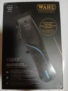 WAHL 5Star Vapor コードレスバリカン ウォールブラック新品未使用