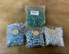 丸ビーズ 4種セット まとめ売り