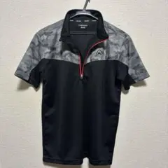 HEAD 超美品 薄手 半袖シャツ カモフラージュ ブラック Mサイズ