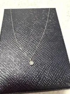 Pt850 ネックレス シルバー レディース メレダイヤ1.9g 0.1ct - メルカリ