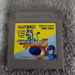 起動確認済み　ROCKMAN WORLD 5 ゲームボーイソフト