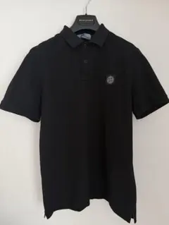 24SS Stone Island ポロシャツ ブラック スリムフィット Lのサムネイル
