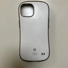 iFace iPhone14用ケース くすみ ホワイト