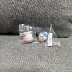 ちいかわ　くら寿司　　キーホルダー　ちいかわ　ハチワレ　2点セット