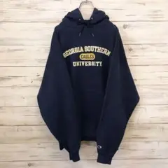 チャンピオン champion☆パーカー XXL ネイビー