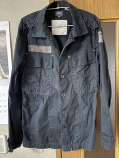 Emblem Military Blouson ブラックハニーチリクッキー - メルカリ