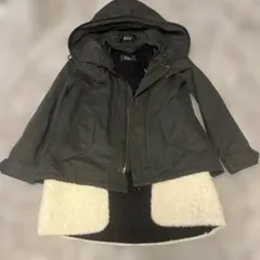 THE RERACS フード、インナーベスト付きジャンパー 38