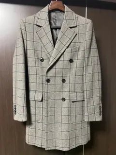 クラシカル　BIGLIDUE ダブルブレストコート　ブリティッシュ