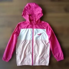 PUMA　ウインドブレーカー　150cm 　ピンク