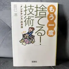 もう一度捨てる! 技術 メンテナンスの方法 辰巳渚 ミニマリスト