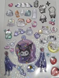 【シール30枚以上】おすそ分け　まとめ売り　ボンボンドロップシールぷくぷくシール