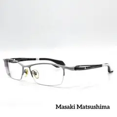 マサキマツシマ 度入りメガネ MF-1251 ホワイト 白 カラーレンズ