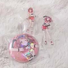 花海咲季 花海佑芽 アクリルスタンド缶バッジセット 学マス 学園アイドルマスター