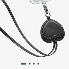 BioVeg ハート スマホショルダー ケースティファイ ストラップ