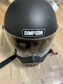 SIMSON マットブラック フルフェイスヘルメット - メルカリ