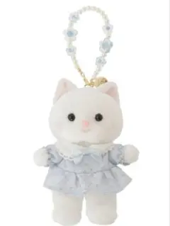メゾンドフルール　吉徳レトロぬいぐるみこれくしょん　クリーミーねこチャーム