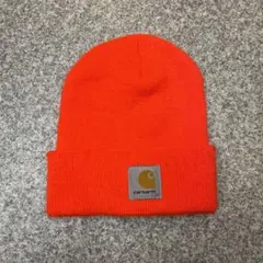 car hartt ビーニー オレンジ ニット キャップ